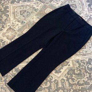 NWT Banana Republic High Rise Crop Flare Navy Dress Pants, size 8